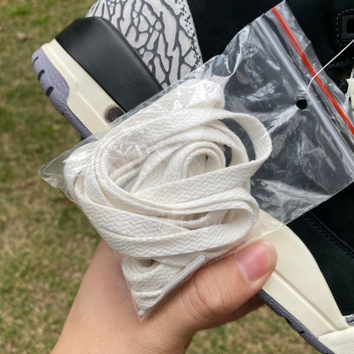 Authentic Air Jordan 3 Off Noir Women