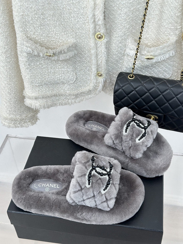 CHNL women slippers 1:1 quality-508