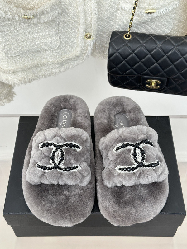 CHNL women slippers 1:1 quality-471