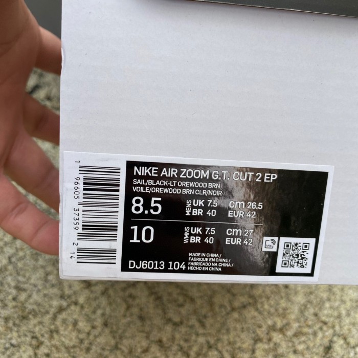 Authentic Nike Air Zoom GT2 DJ6013-104