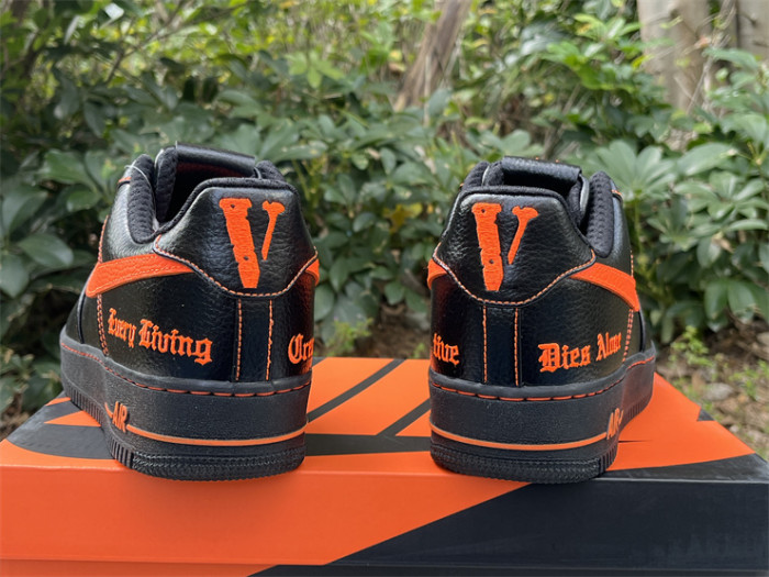 Authentic VLONE x Nike Air Force 1 Low Black