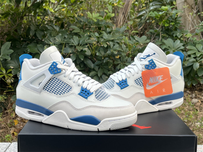 Authentic Air Jordan 4 “Military Blue” 2024