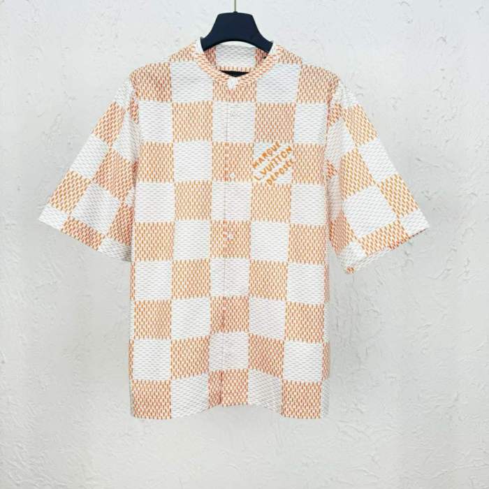 LV Shirt High End Quality-1030