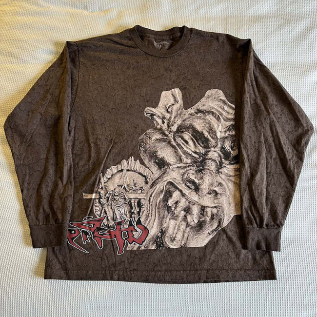 Travis Scott Long T Shirt 1：1 Quality-011