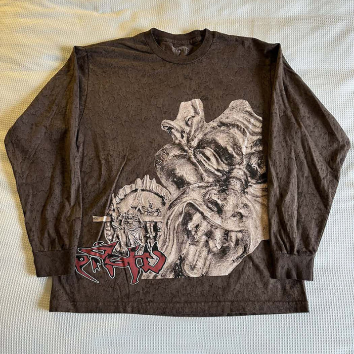 Travis Scott Long T Shirt 1：1 Quality-011