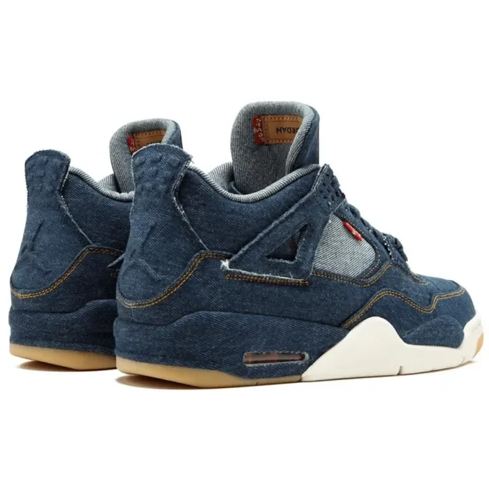 Levis x Air Jordan 4 Retro Navy