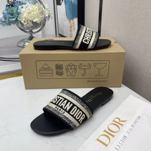 Dior women slippers 1：1 quality-157