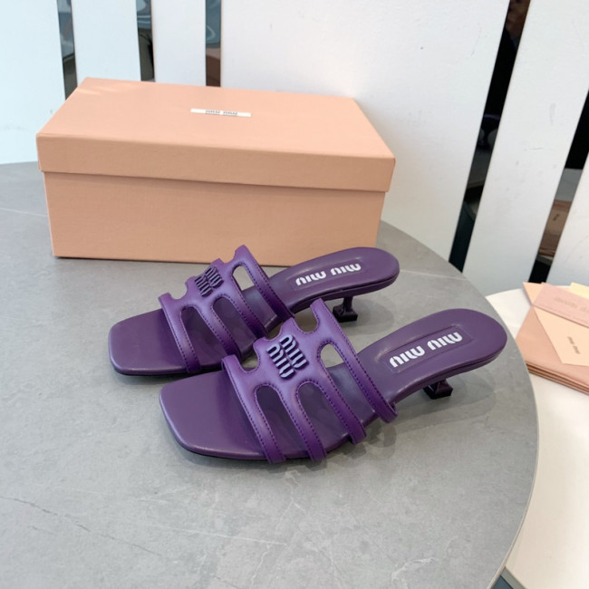 Miu Miu women slippers 1:1 quality-029