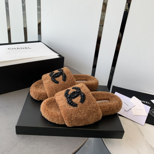 CHNL women slippers 1:1 quality-316