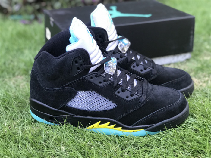 Authentic Air Jordan 5 Aqua
