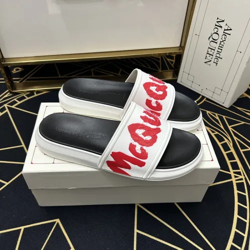 Alexander McQueen men slippers AAA-003