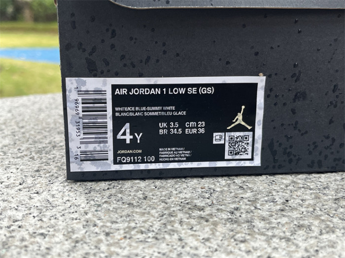 Authentic Air Jordan 1 Low FQ9112-100