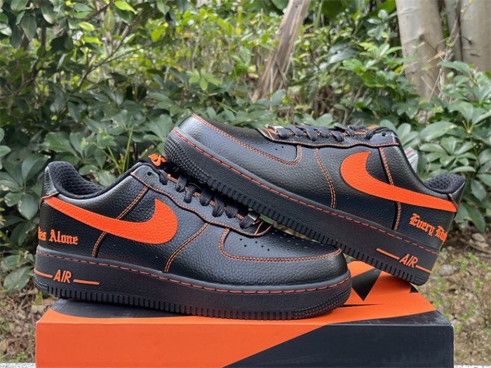 Authentic VLONE x Nike Air Force 1 Low Black