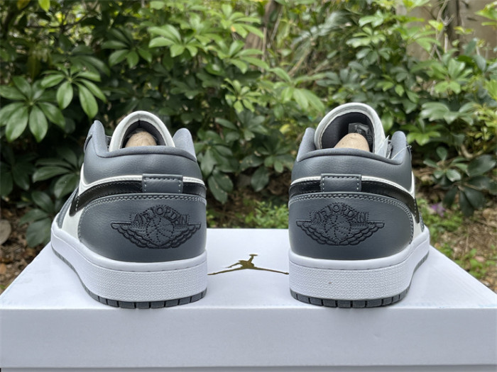Authentic Air Jordan 1 Low Dark Grey
