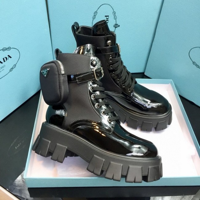 Prada women shoes 1:1 quality-182