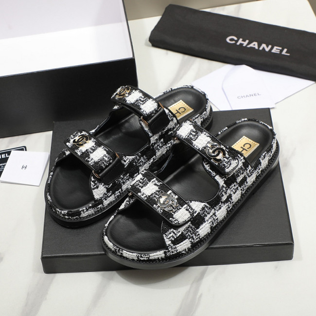 CHNL women slippers 1:1 quality-647