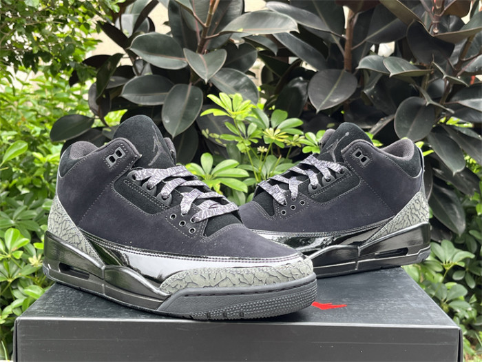 Authentic Air Jordan 3 Black