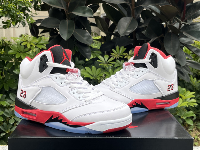Authentic Air Jordan 5 ＂Fire Red＂