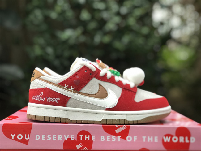 Authentic Nike Dunk Low Merry Christmas