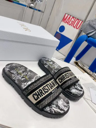 Dior women slippers 1：1 quality-119