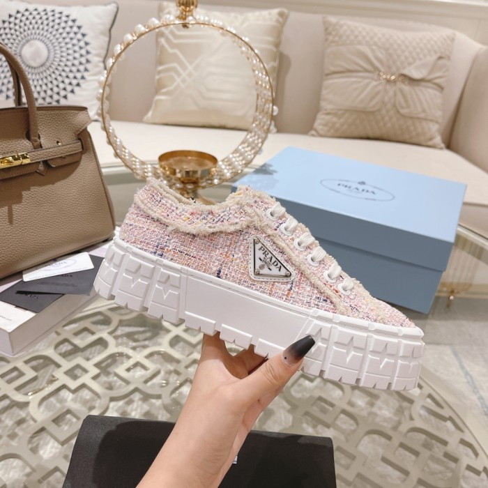 Prada women shoes 1：1 quality-355