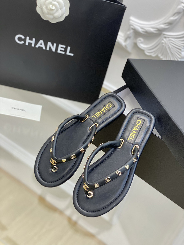 CHNL women slippers 1:1 quality-416