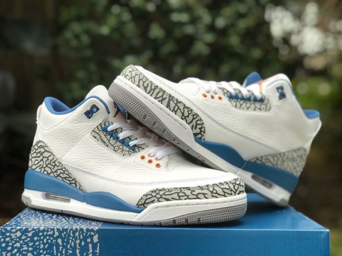 Authentic Air Jordan 3 “Wizards”