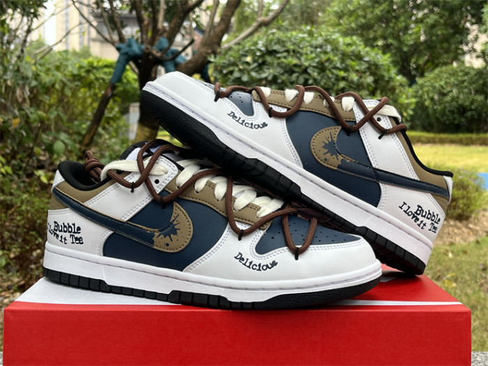 Authentic Nike SB Dunk Low Custom Made DD1391-100