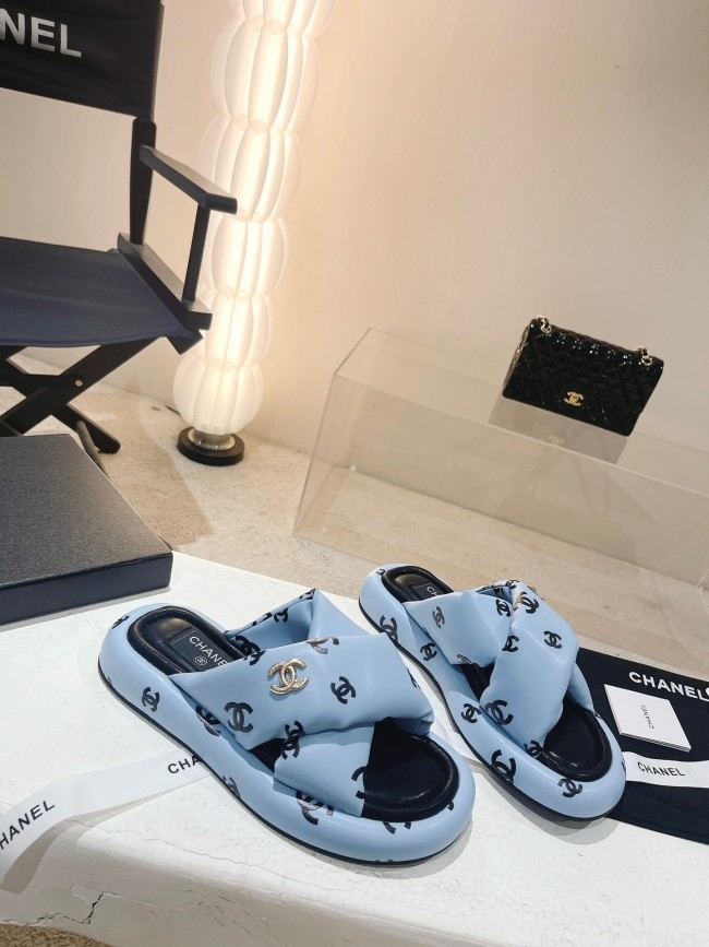 CHNL women slippers 1:1 quality-261