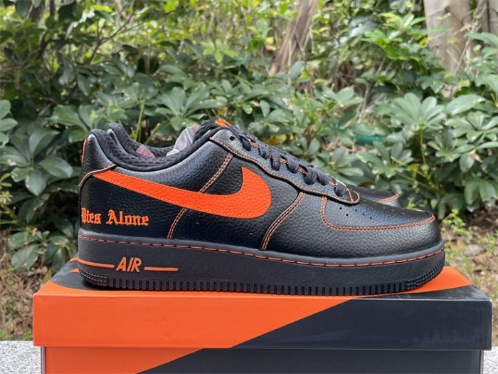 Authentic VLONE x Nike Air Force 1 Low Black