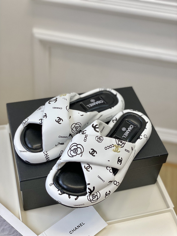 CHNL women slippers 1:1 quality-407