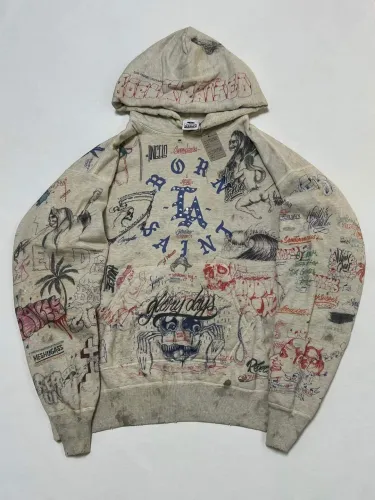 Saint Mxxxxx Hoodies High End Quality-005