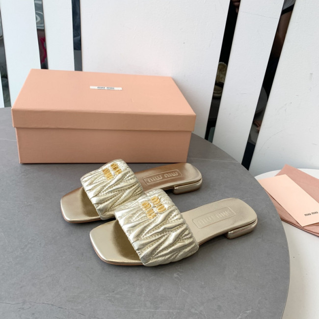 Miu Miu women slippers 1：1 quality-003
