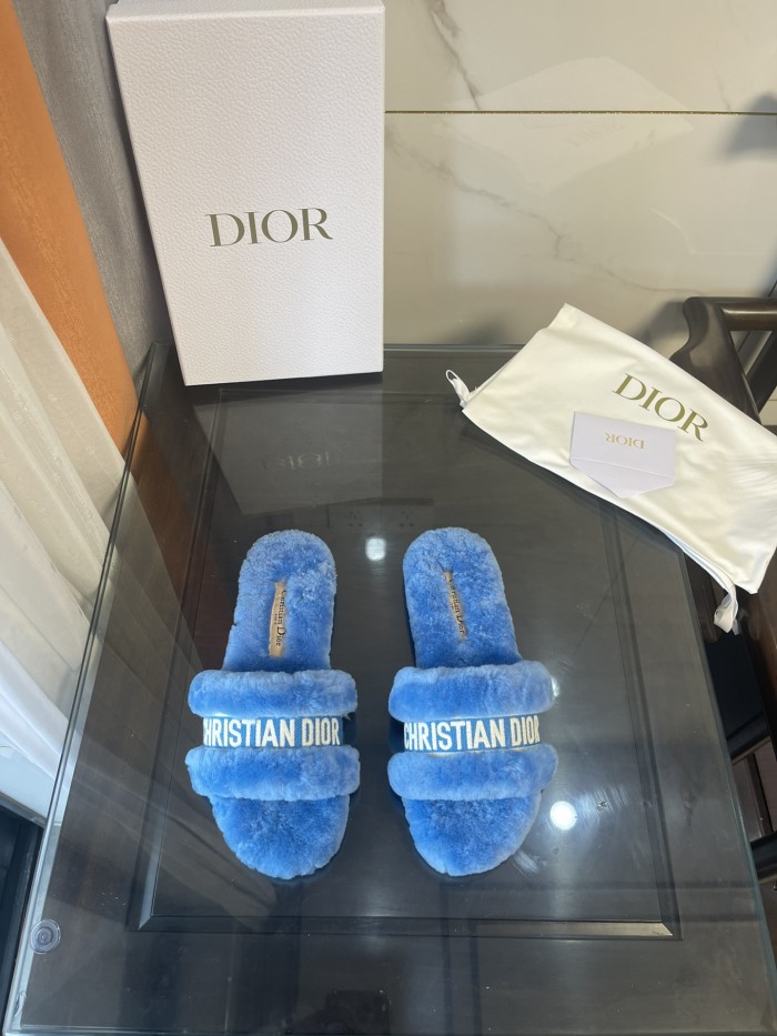 Dior women slippers 1：1 quality-187