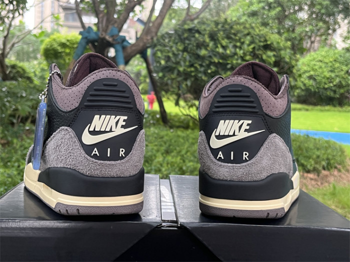 Authentic A Ma Manière x Air Jordan 3 “Black”