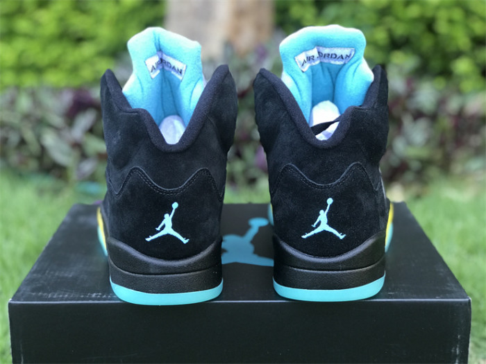 Authentic Air Jordan 5 Aqua