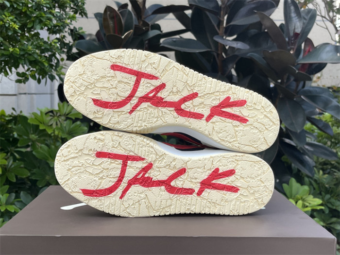 Authentic Travis Scott x Jordan Jumpman Jack TR University Red