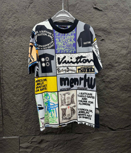 LV Shirt High End Quality-989