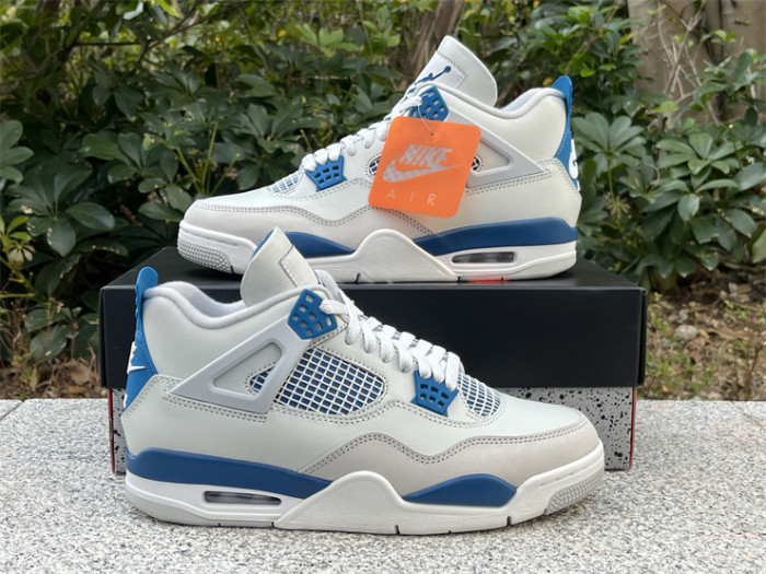 Authentic Air Jordan 4 “Military Blue” 2024