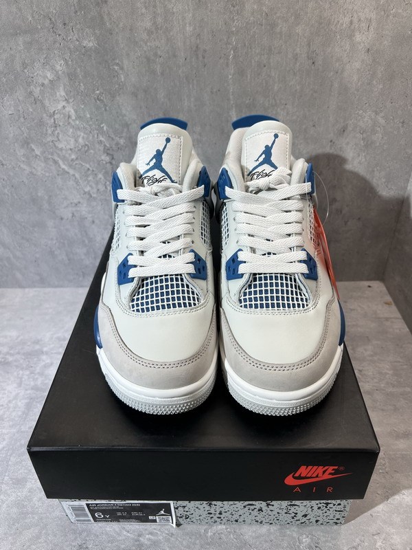 Authentic Air Jordan 4 “Military Blue” 2024 GS