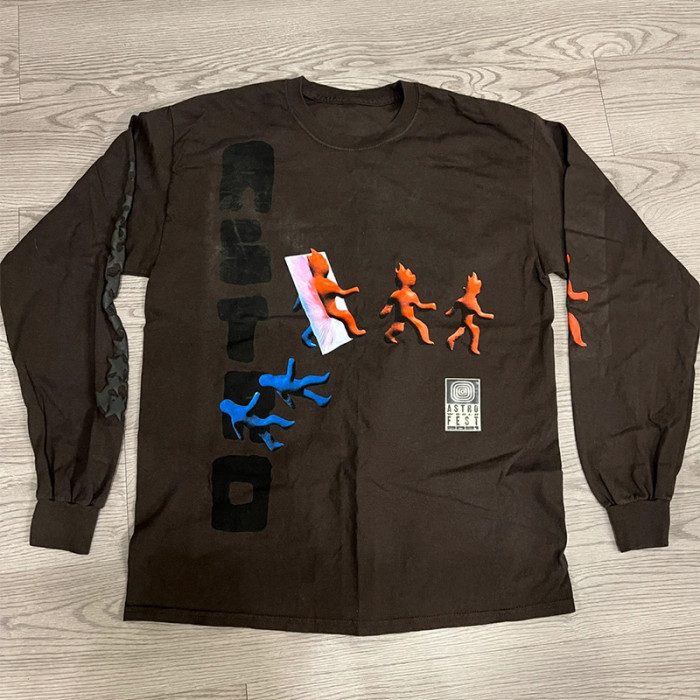 Travis Scott Long T Shirt 1：1 Quality-001
