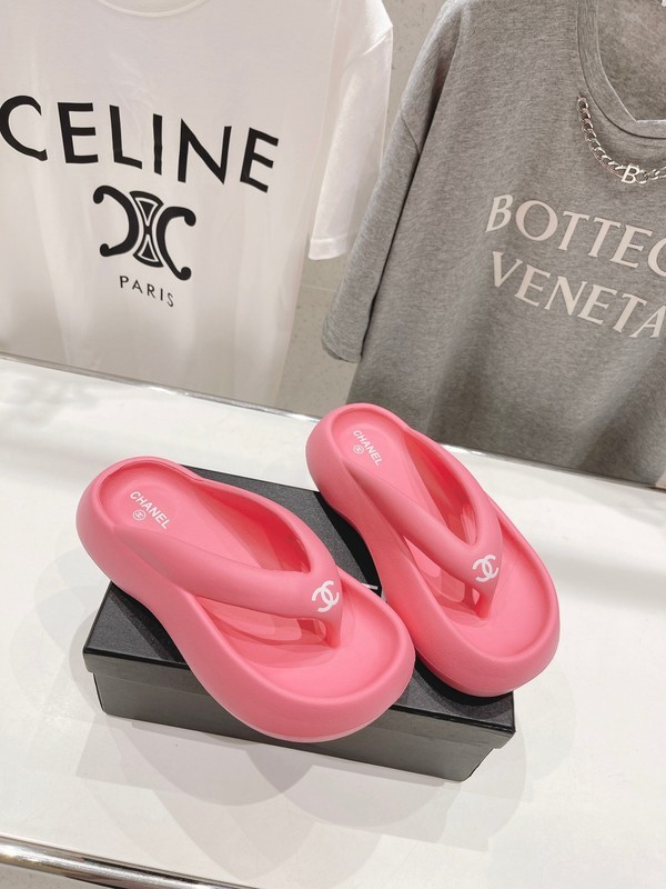 CHNL women slippers 1:1 quality-444