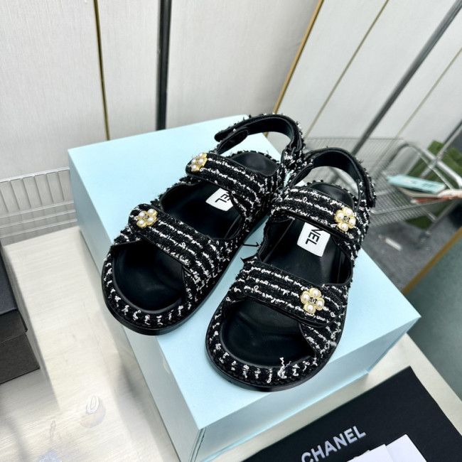 CHNL women slippers 1:1 quality-575