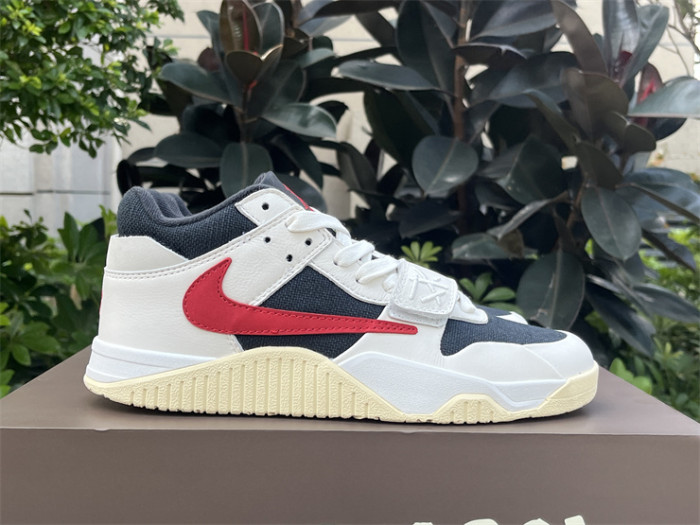 Authentic Travis Scott x Jordan Jumpman Jack TR University Red