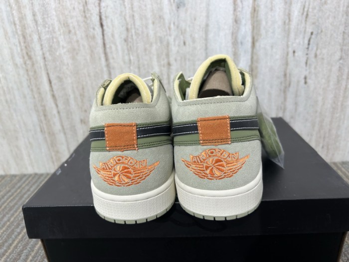 Authentic Air Jordan 1 Low Craft SE “Light Olive”