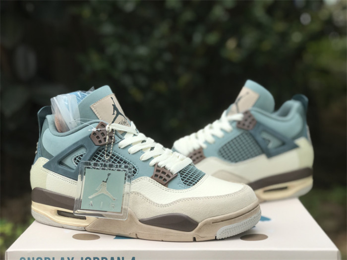 Authentic Air Jordan 4 Snorlax