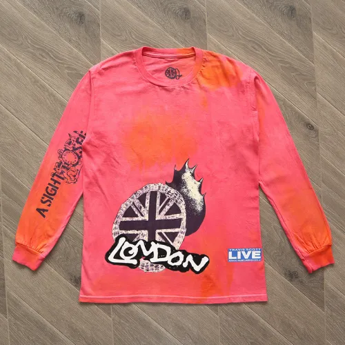 Travis Scott Long T Shirt 1：1 Quality-009