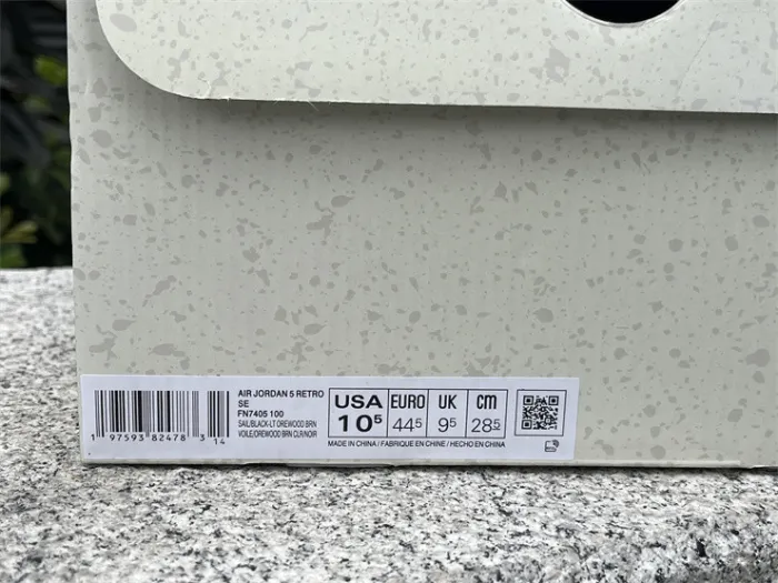 Authentic Air Jordan 5 SE “Sail”