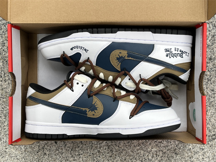 Authentic Nike SB Dunk Low Custom Made DD1391-100