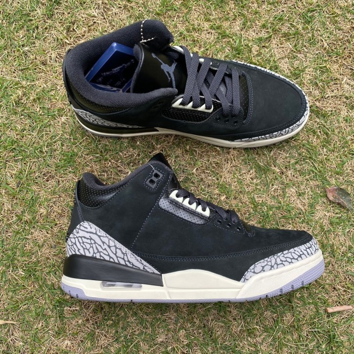 Authentic Air Jordan 3 Off Noir Women